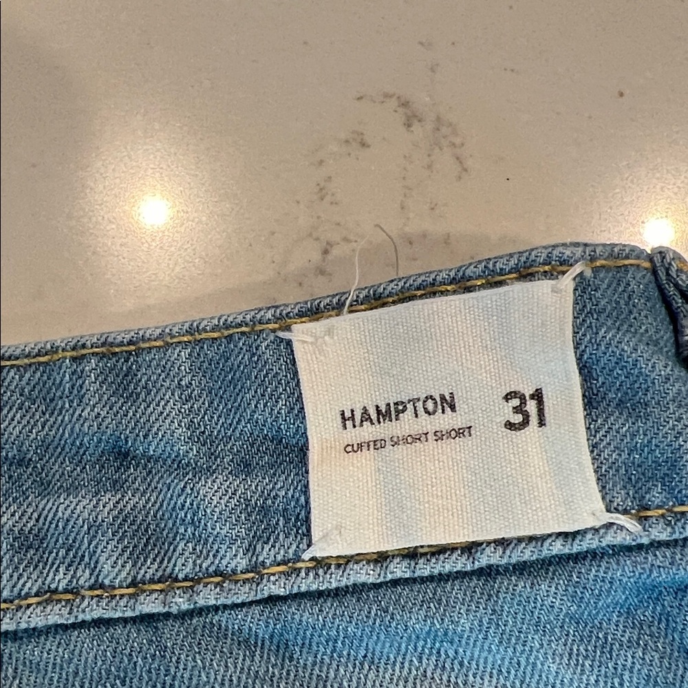 Hudson Jeans Classic Blue Jean Shorts - Picture 3 of 6